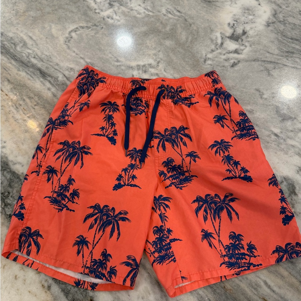 Old Navy Tropical Palm Print Swim Shorts